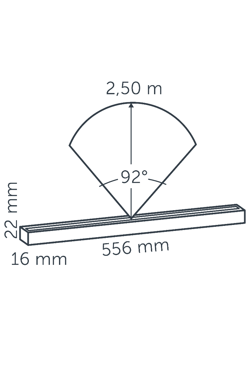 Dimensions EVO HYDE 550