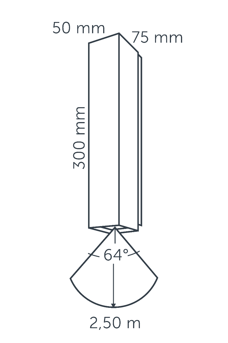 Dimensions EVO DOWN 100-230V