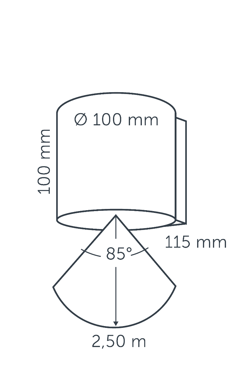 Dimensions HALO DOWN