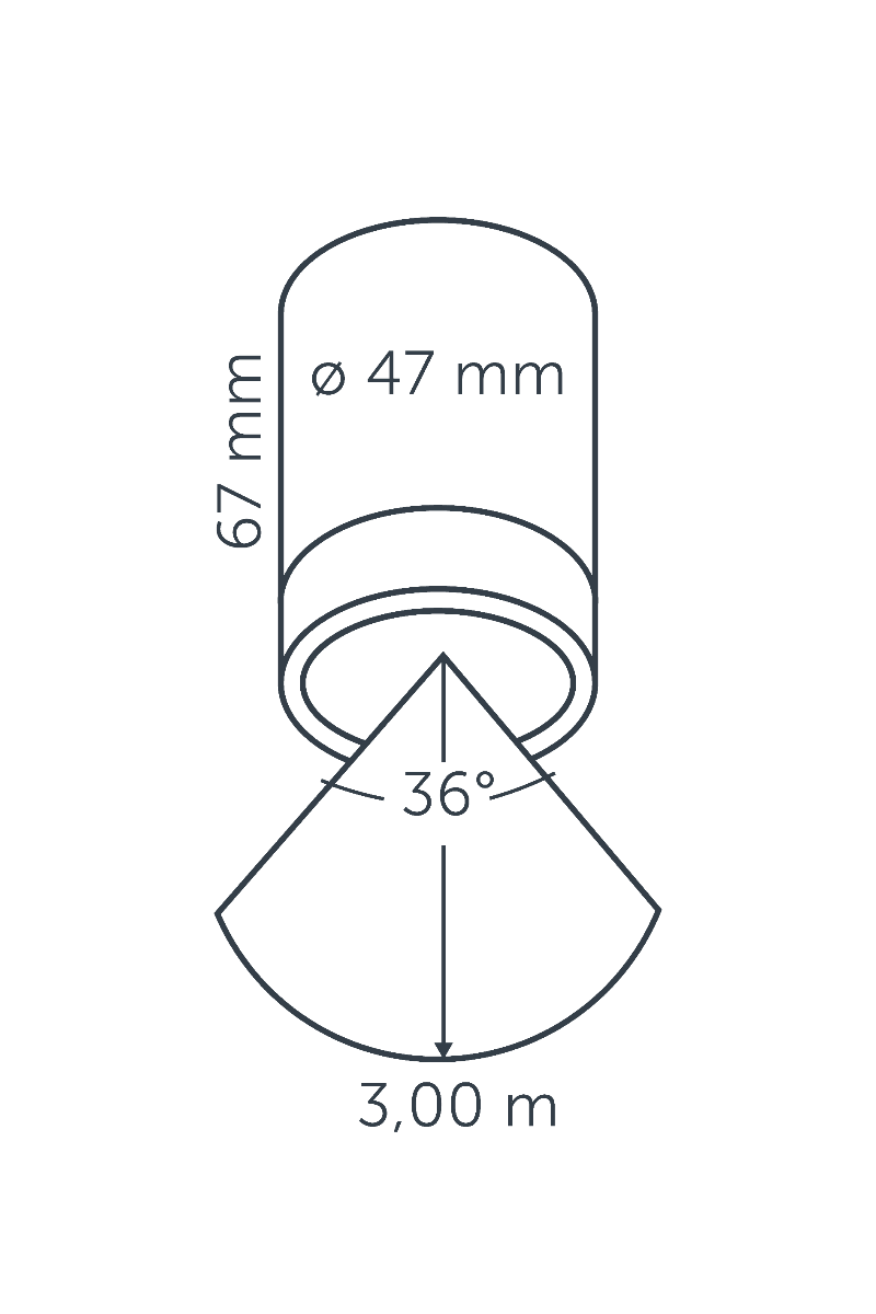 Dimensions MINI SCOPE CEILING