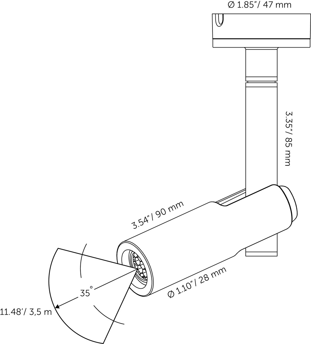 Dimensions AIM CEILING