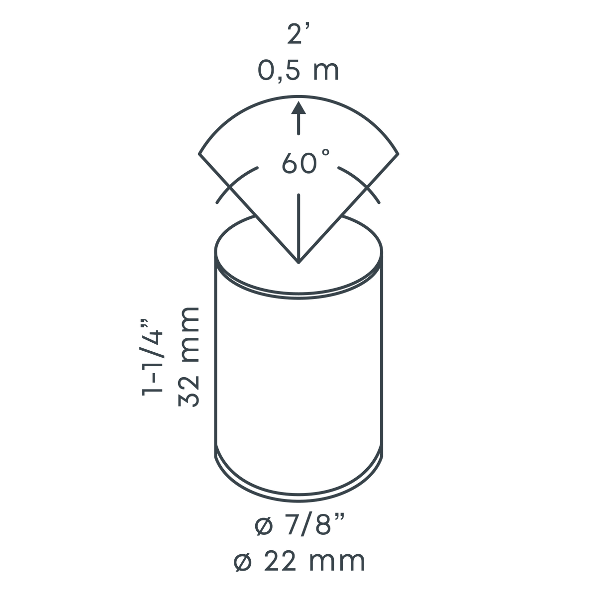 Dimensions HYVE 22