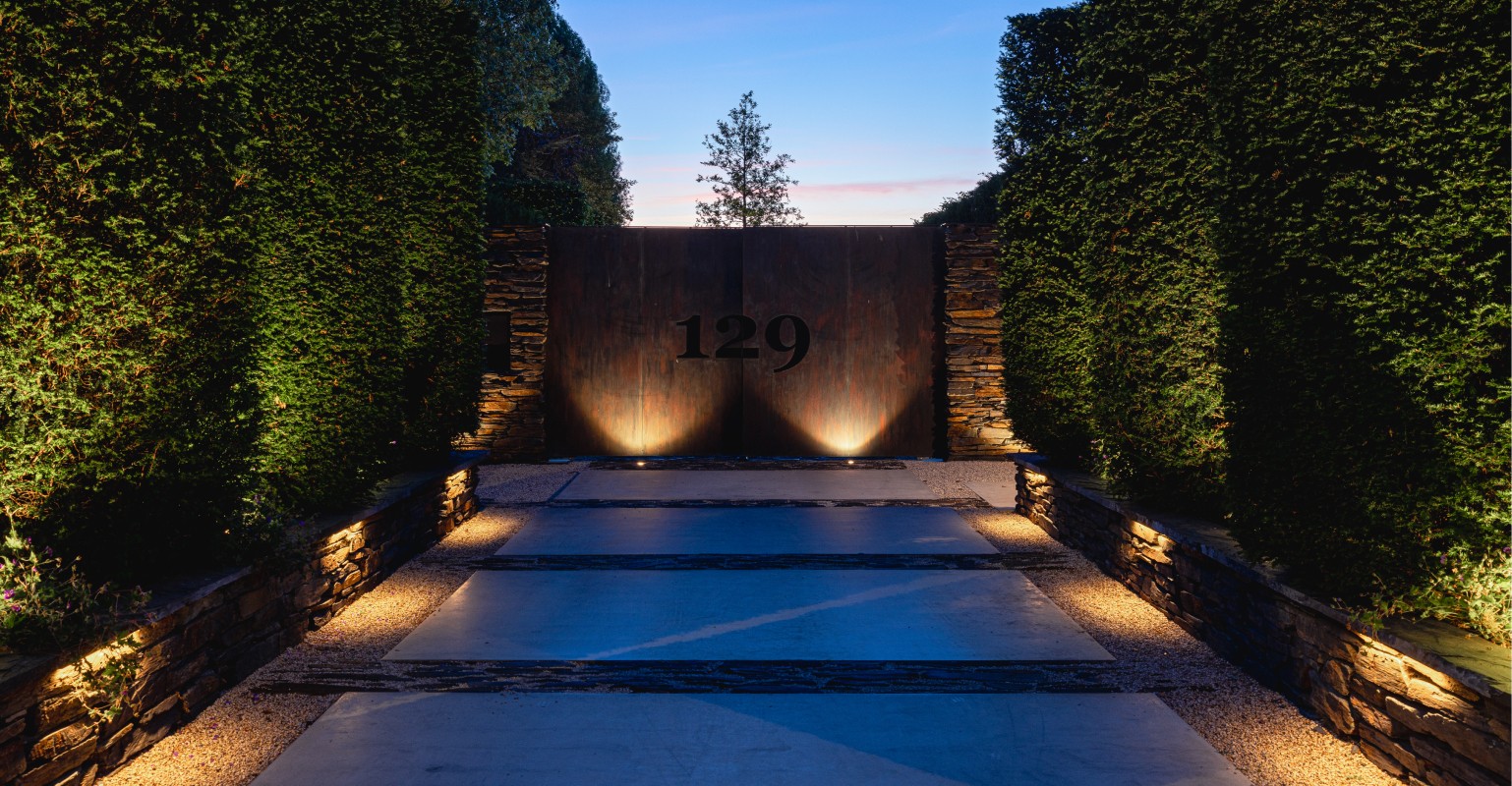 Hausingangsbeleuchtung - Grondspots - Gartenbeleuchtung - in-lite