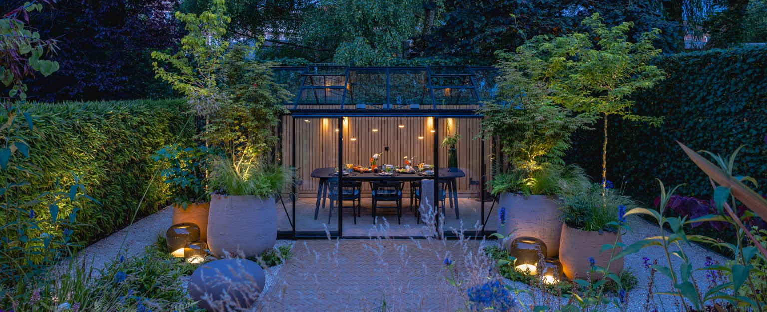 Gabionen Beleuchtung - Aussenbeleuchtung - in-lite 